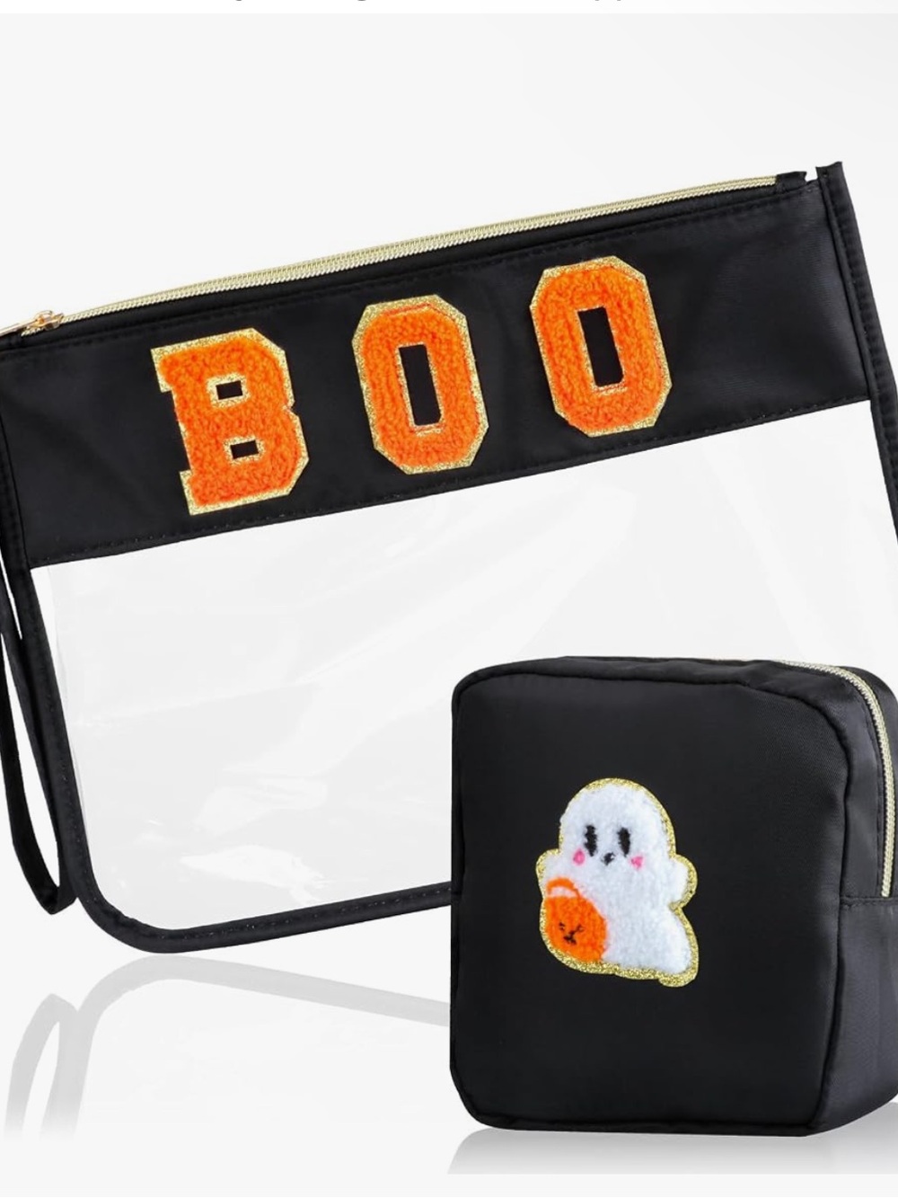Halloween Makeup Chenille & Ghost Bag Set - Picture 7 of 7